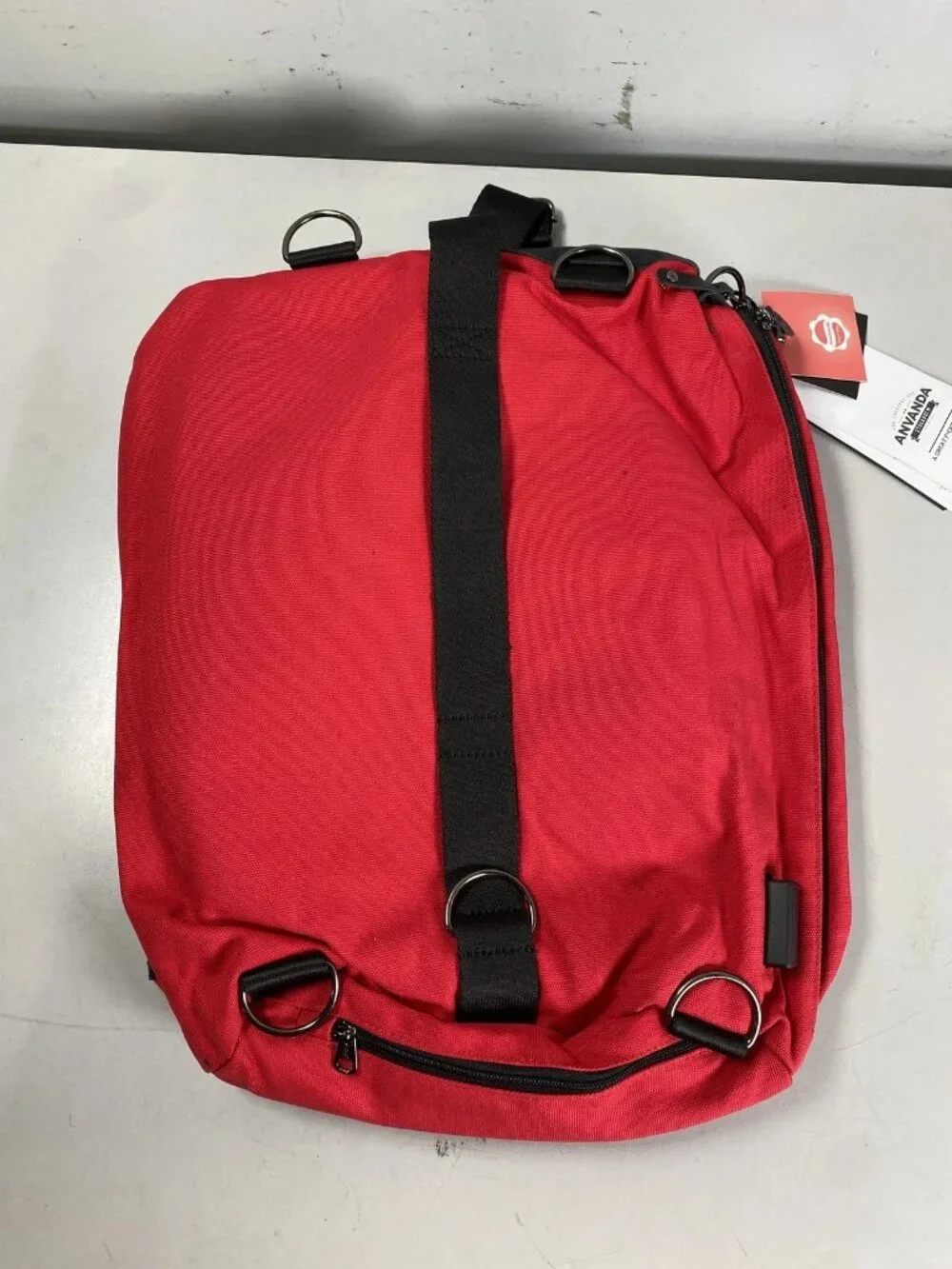 Anvanda a Great Freakin Bag Large Red/Black